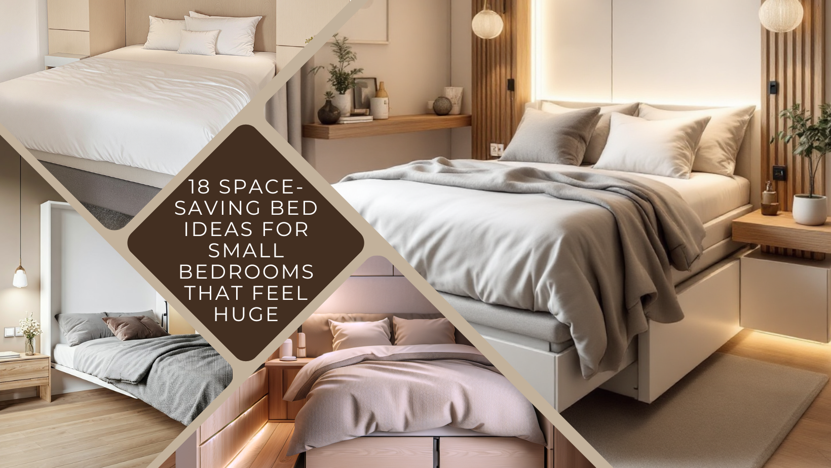 🛏️ 18 Space-Saving Bed Ideas for Small Bedrooms That Feel Huge