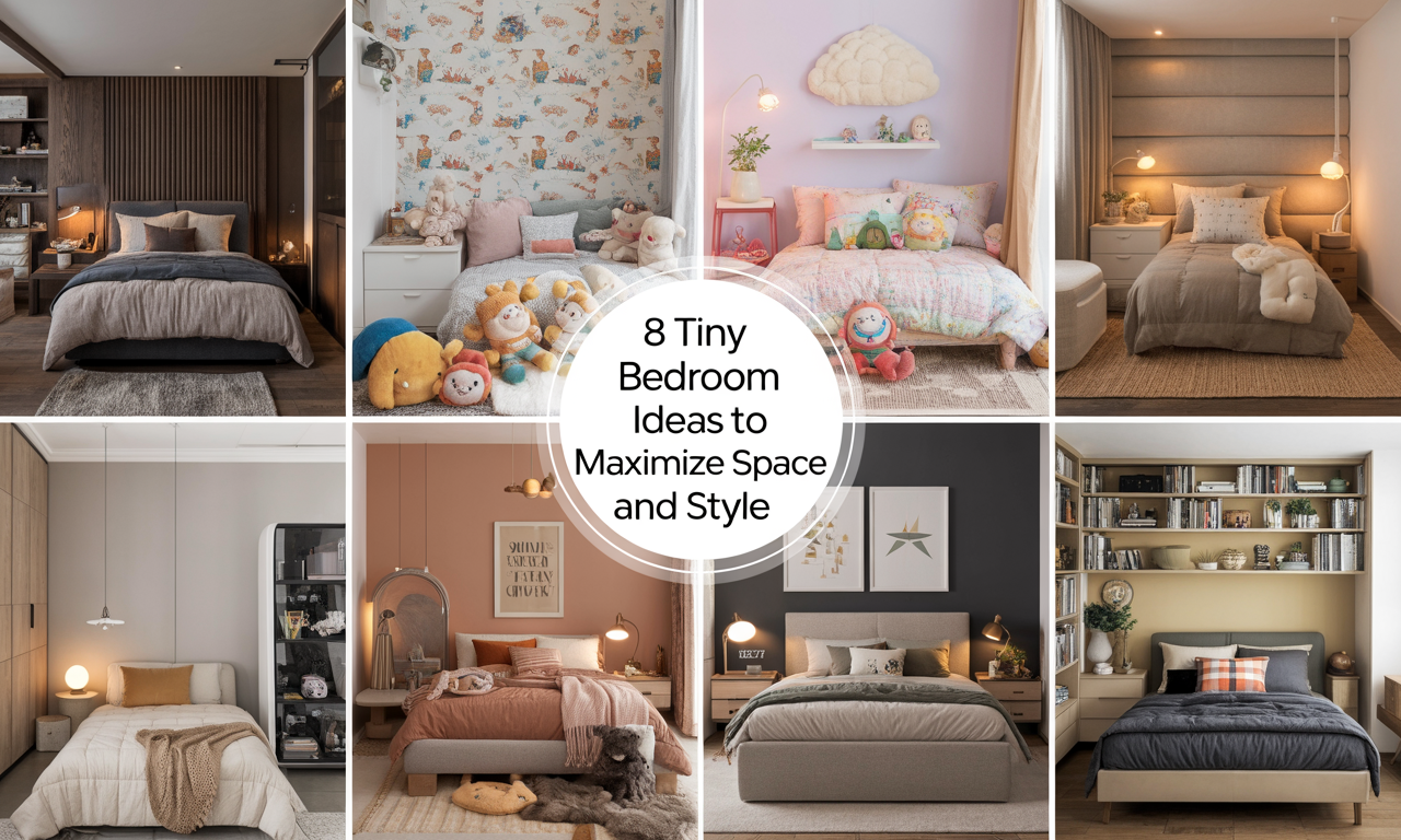 8 Tiny Bedroom Ideas to Maximize Space and Style