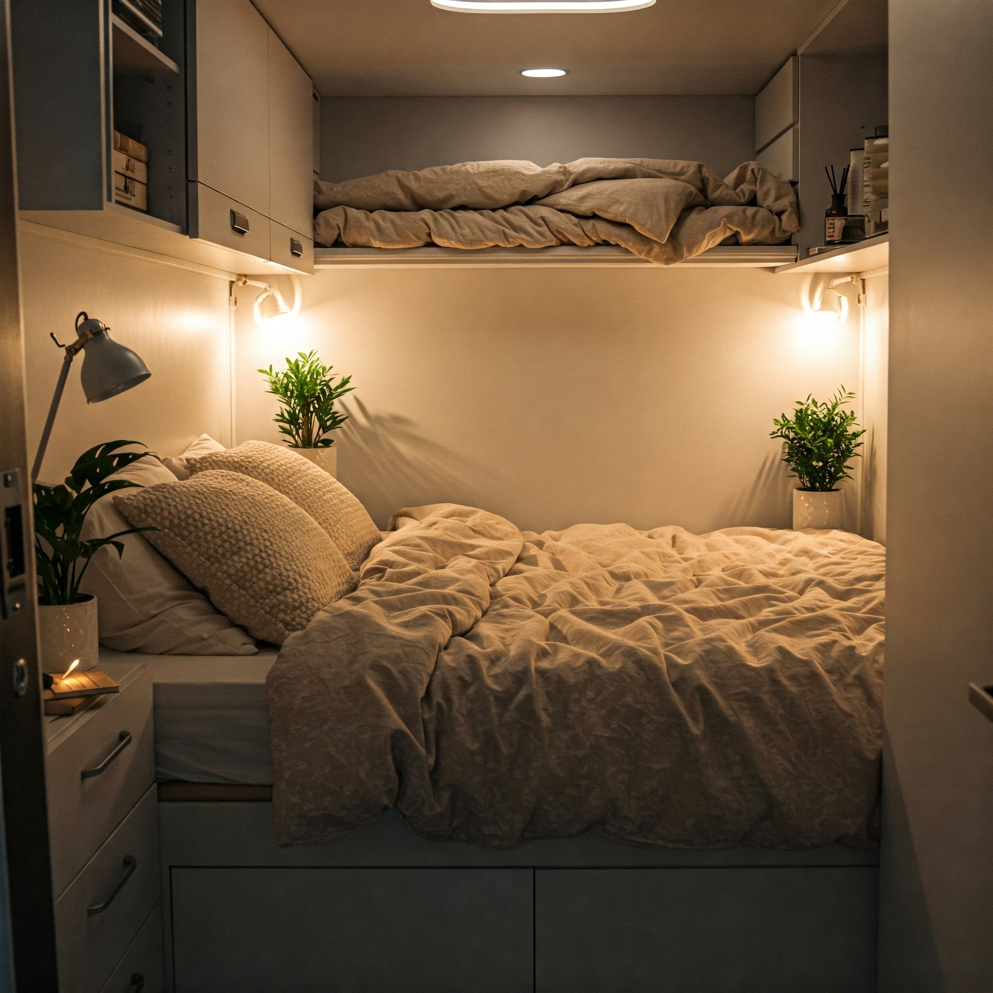 🛏️ 20 Tiny Bedroom Ideas for Couples That Feel Cozy and Romantic