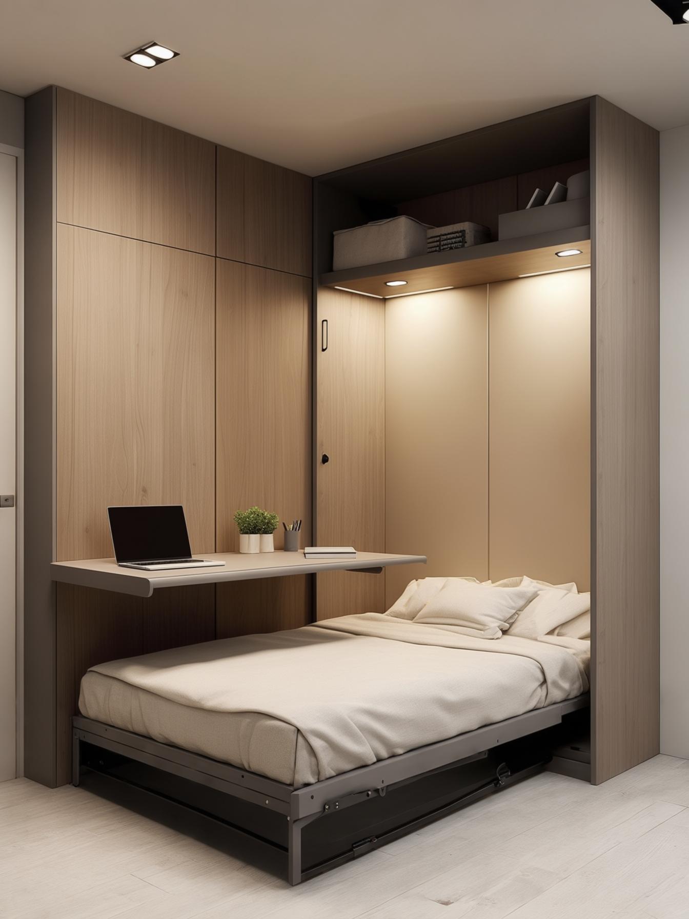 18 Space-Saving Bed Ideas for Small Bedrooms That Feel Huge - Moda y ...