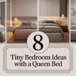 8 Tiny Bedroom Ideas with a Queen Bed: How to Maximize Space Without Compromising Comfort