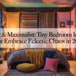 🌀 Mix & Maximalist: 40+ Bold Tiny Bedroom Ideas That Redefine 2025 Decor Rules