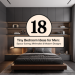 18 Tiny Bedroom Ideas for Men: Space-Saving, Minimalist & Modern Designs