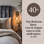 🎯 Tiny Bedroom Ideas: 40+ Cozy & Elegant Ways to Style Small Spaces in 2025
