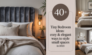 🎯 Tiny Bedroom Ideas: 40+ Cozy & Elegant Ways to Style Small Spaces in 2025