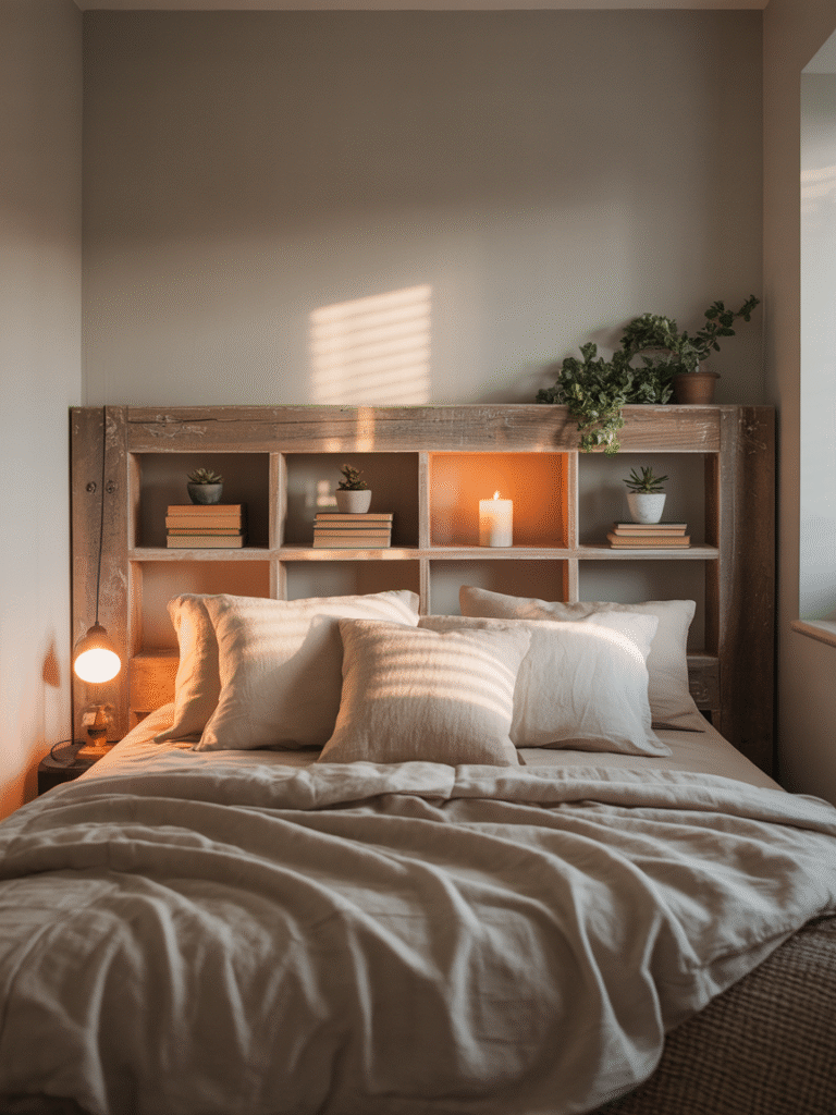 6 Tiny Bedroom Ideas When You Can’t Fit a Nightstand
