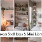 7 Tiny Bedroom Shelf Ideas & Mini Library Goals: Smart Storage Solutions for Small Spaces