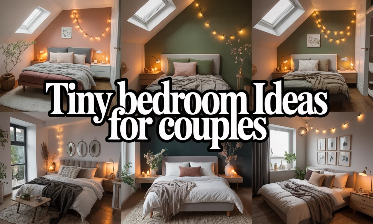 Tiny Bedroom Ideas for Couples: Romantic, Cozy & Perfectly Small