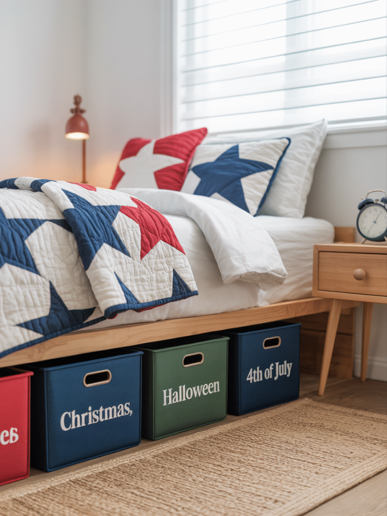 Fourth of July Bedroom Decor Ideas for Tiny Spaces 🇺🇸