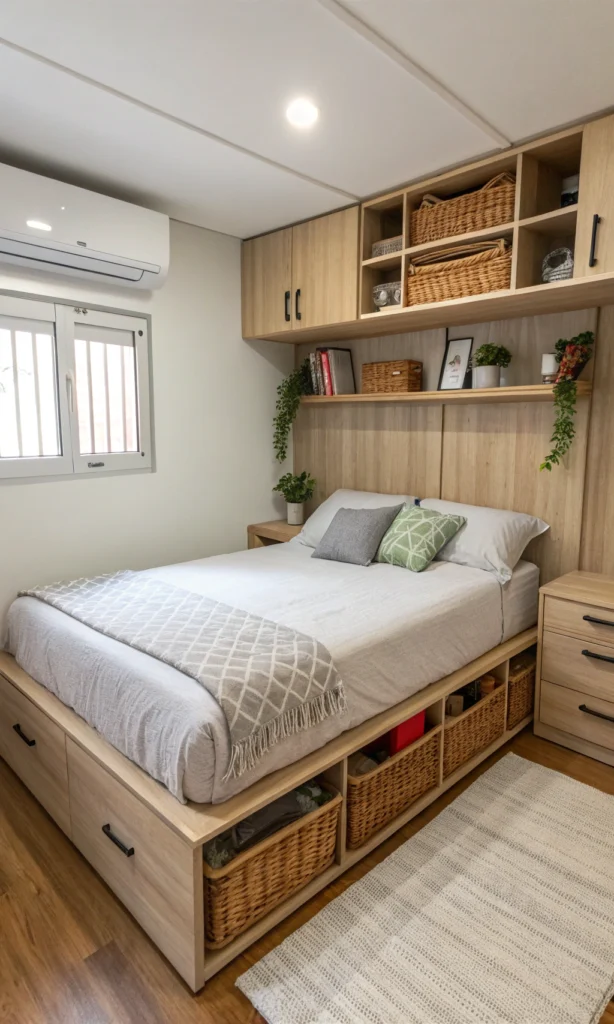 Small Bedroom Ideas For Couples Living in Apartments or Tiny Homes