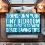 Transform Your Tiny Bedroom with These 10 Creative Space-Saving Tips