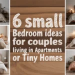 6 Small Bedroom Ideas For Couples Living in Apartments or Tiny Homes