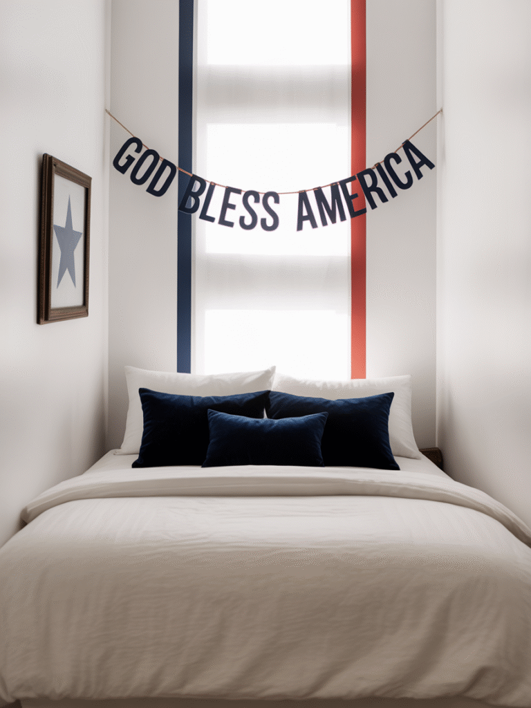 Fourth of July Bedroom Decor Ideas for Tiny Spaces 🇺🇸