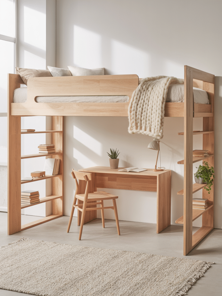 Scandinavian Loft Bed Styles