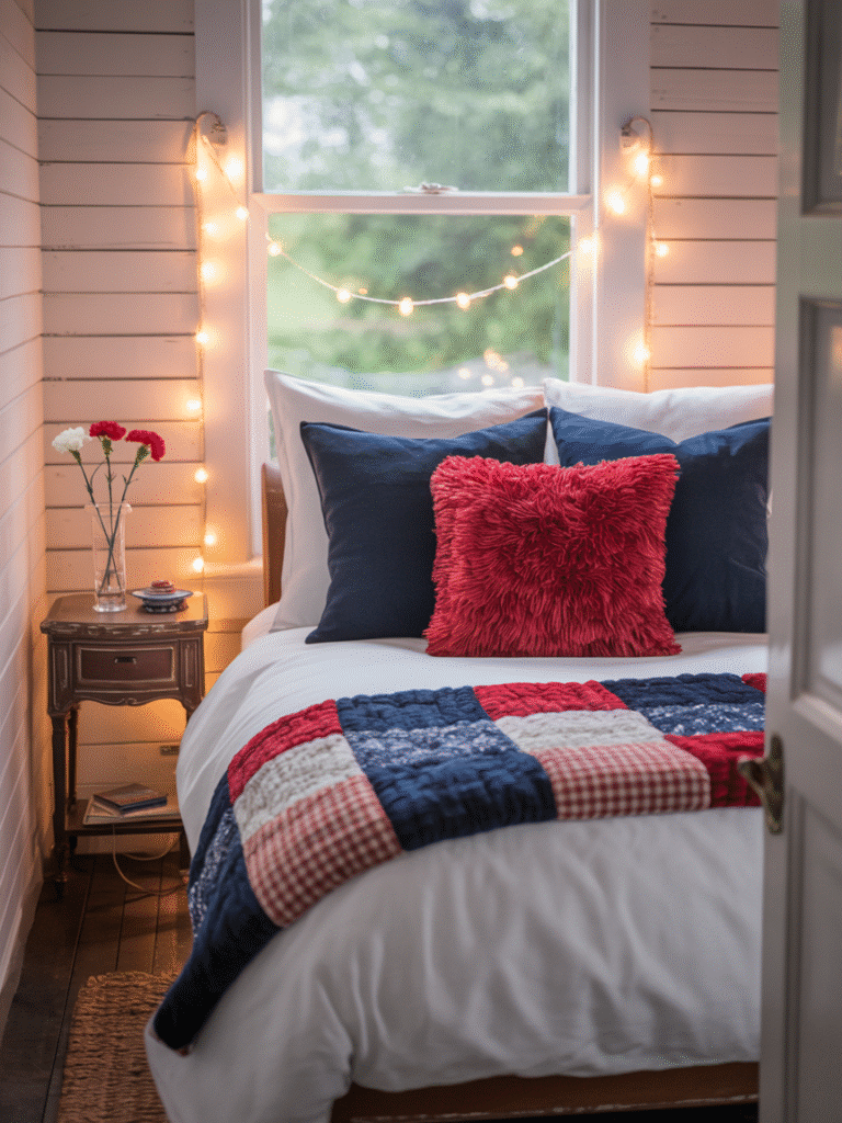 Fourth of July Bedroom Decor Ideas for Tiny Spaces 🇺🇸