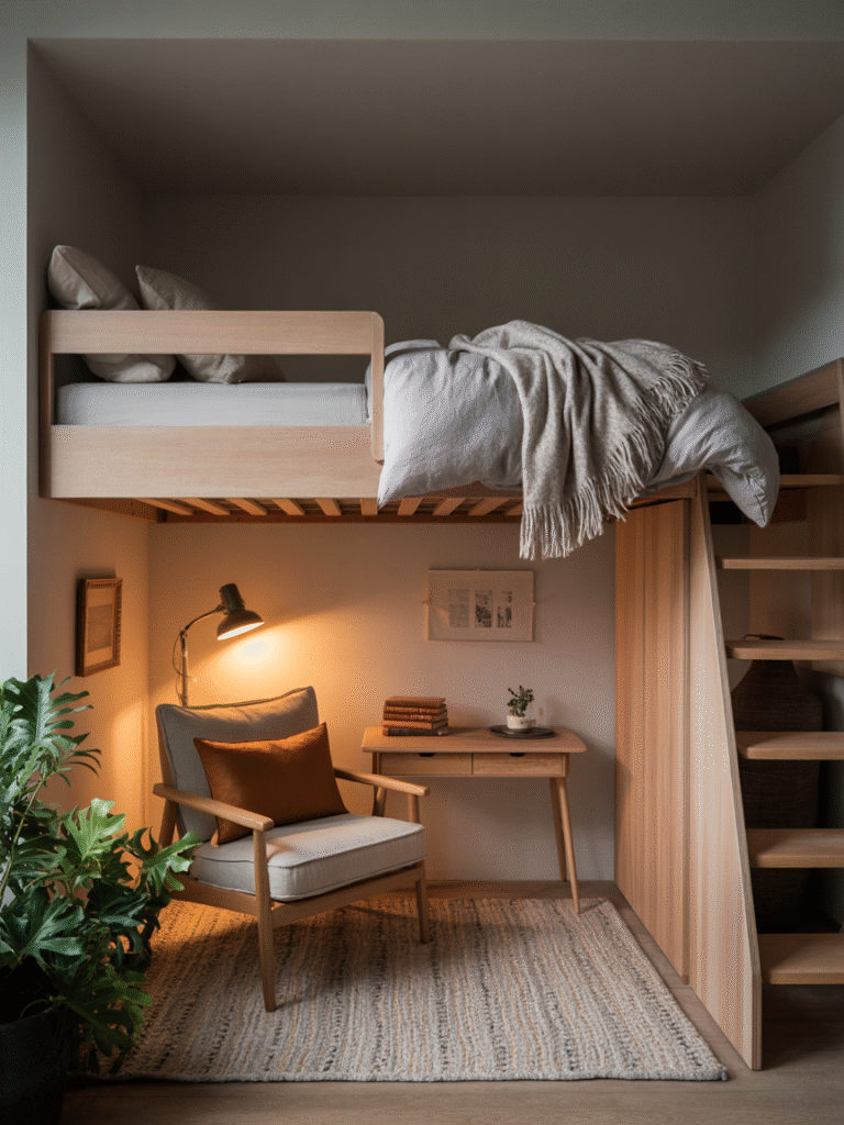 7 Tiny Bedroom Ideas for 9m²