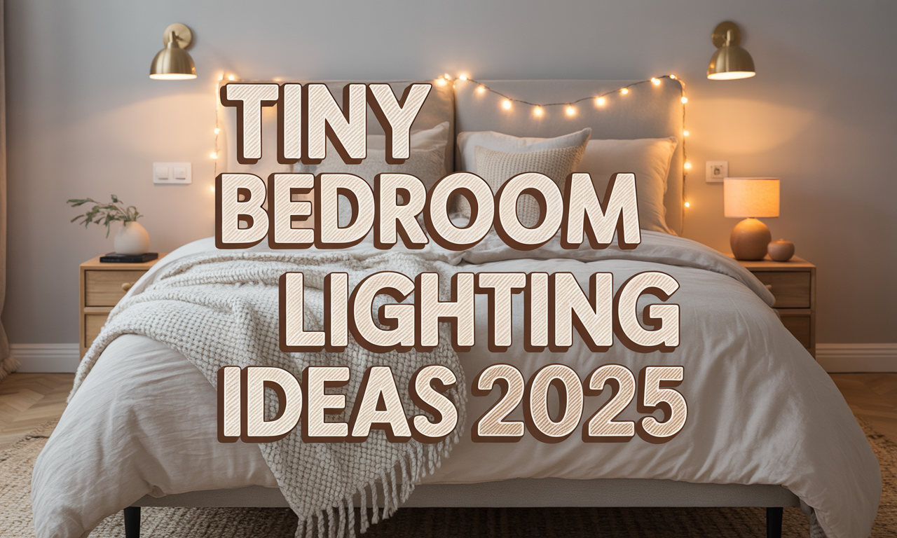 ✨ Fairy Lights & Cozy Glows: 7 Tiny Bedroom Lighting Ideas You’ll Adore in 2025