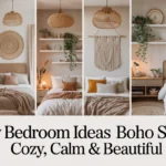 8 Tiny Bedroom Ideas Boho Style: Cozy, Calm & Beautiful