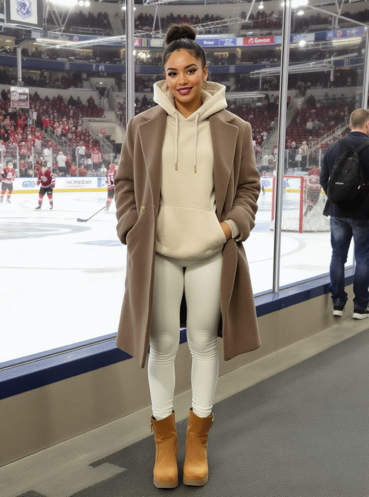 Hockey Game Outfits for Women