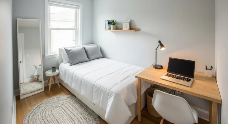 Arrange Your Tiny Bedroom Like a Pro