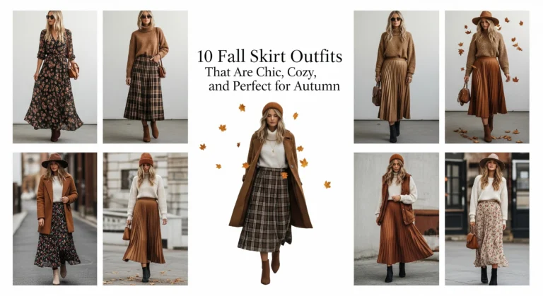 🍂 10 Fall Skirt Outfits That Are Chic, Cozy, and Perfect for Autumn