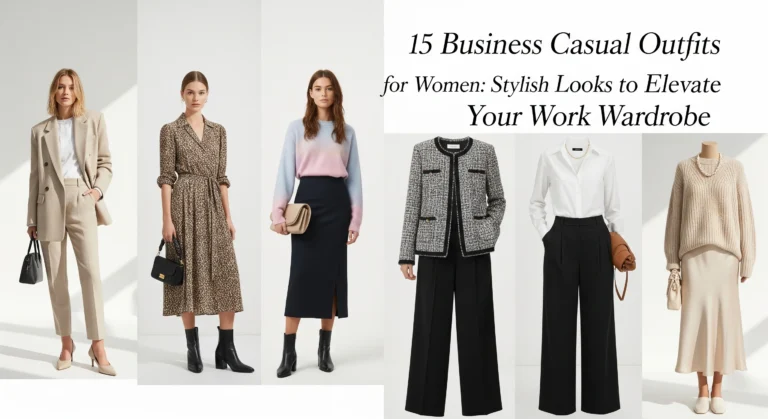 15 Business Casual Outfits for Women Stylish Looks to Elevate Your Work Wardrobe