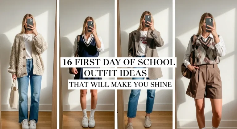 16 First Day of School Outfit