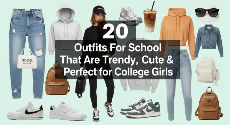 20 Outfits For School That Are Trendy, Cute & Perfect for College Girls