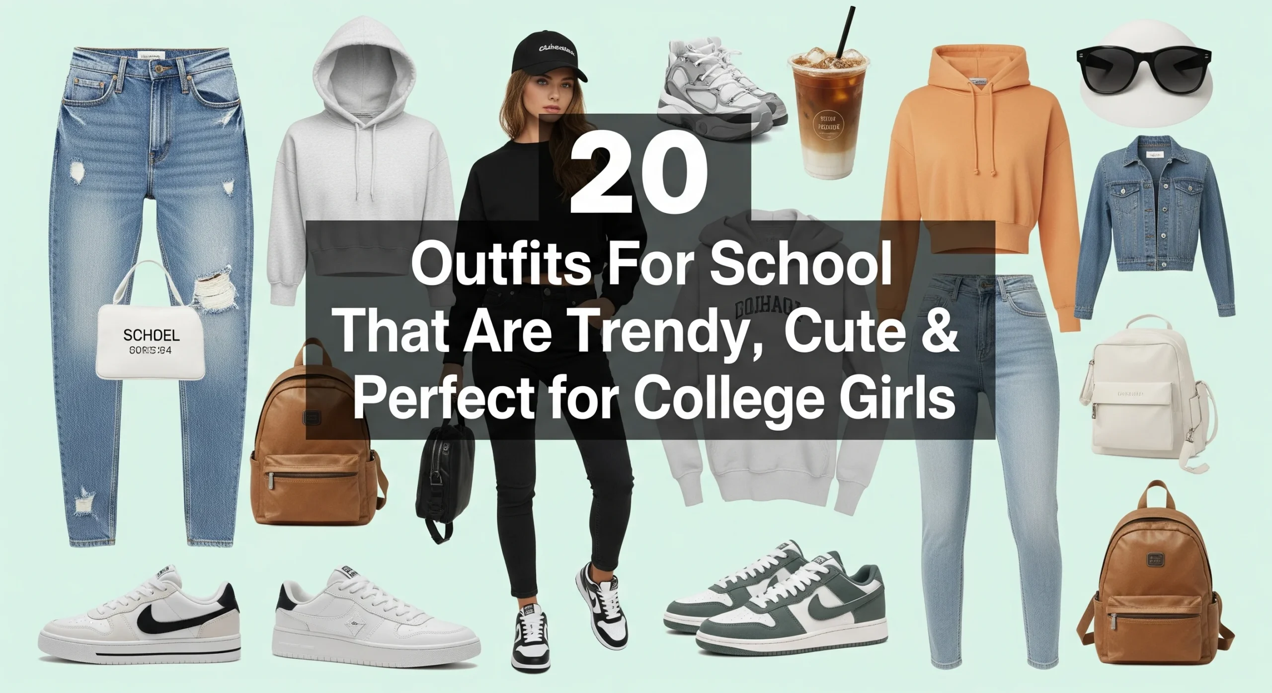 20 Outfits For School That Are Trendy, Cute & Perfect for College Girls