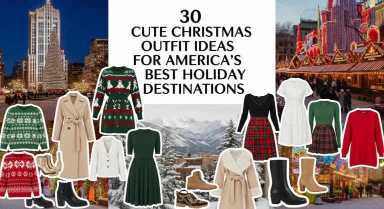 30 Cute Christmas Outfit Ideas for America’s Best Holiday Destinations