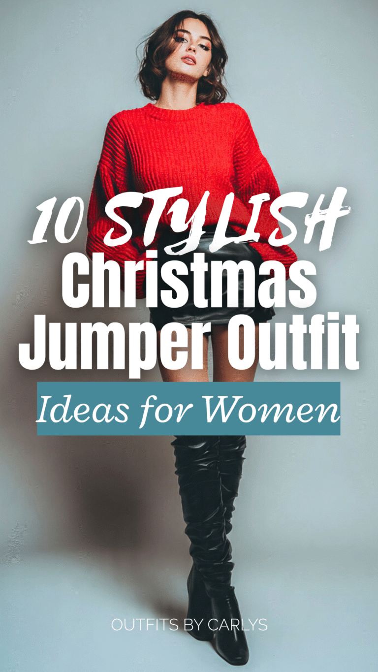 10 Stylish Christmas Jumper Outfit Ideas for Women