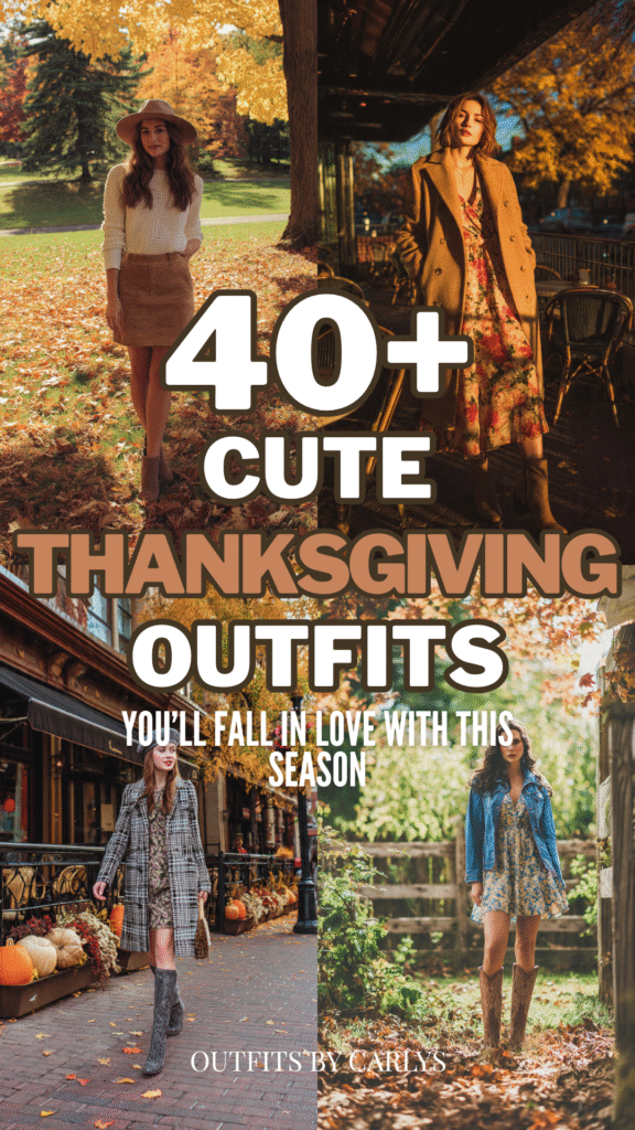 40+ Cute Thanksgiving Outfits You’ll Fall in Love With This Season
