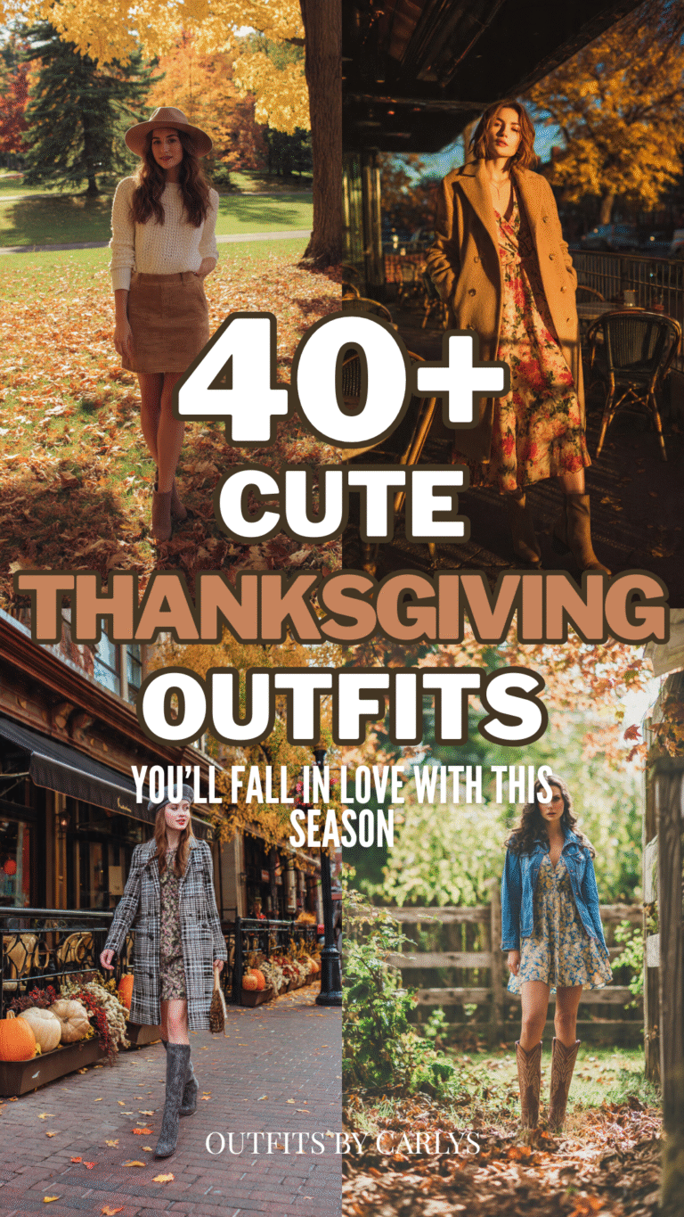 40+ Cute Thanksgiving Outfits You’ll Fall in Love With This Season