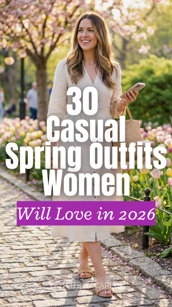 30 Casual Spring Outfits Women Will Love in 2026