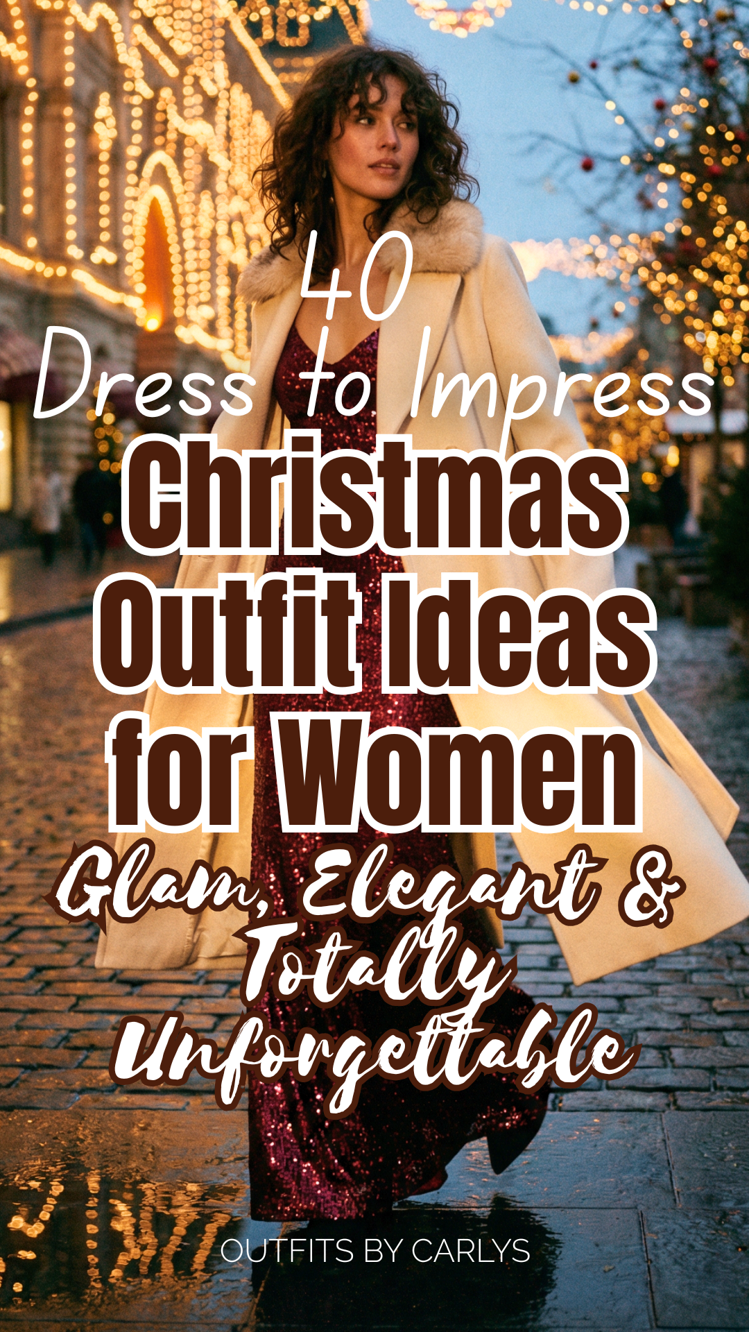 40 Dress to Impress Christmas Outfit Ideas for Women: Glam, Elegant & Totally Unforgettable