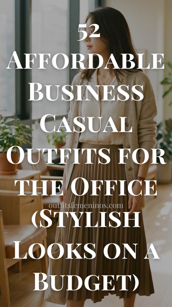 52 Affordable Business Casual Outfits for the Office