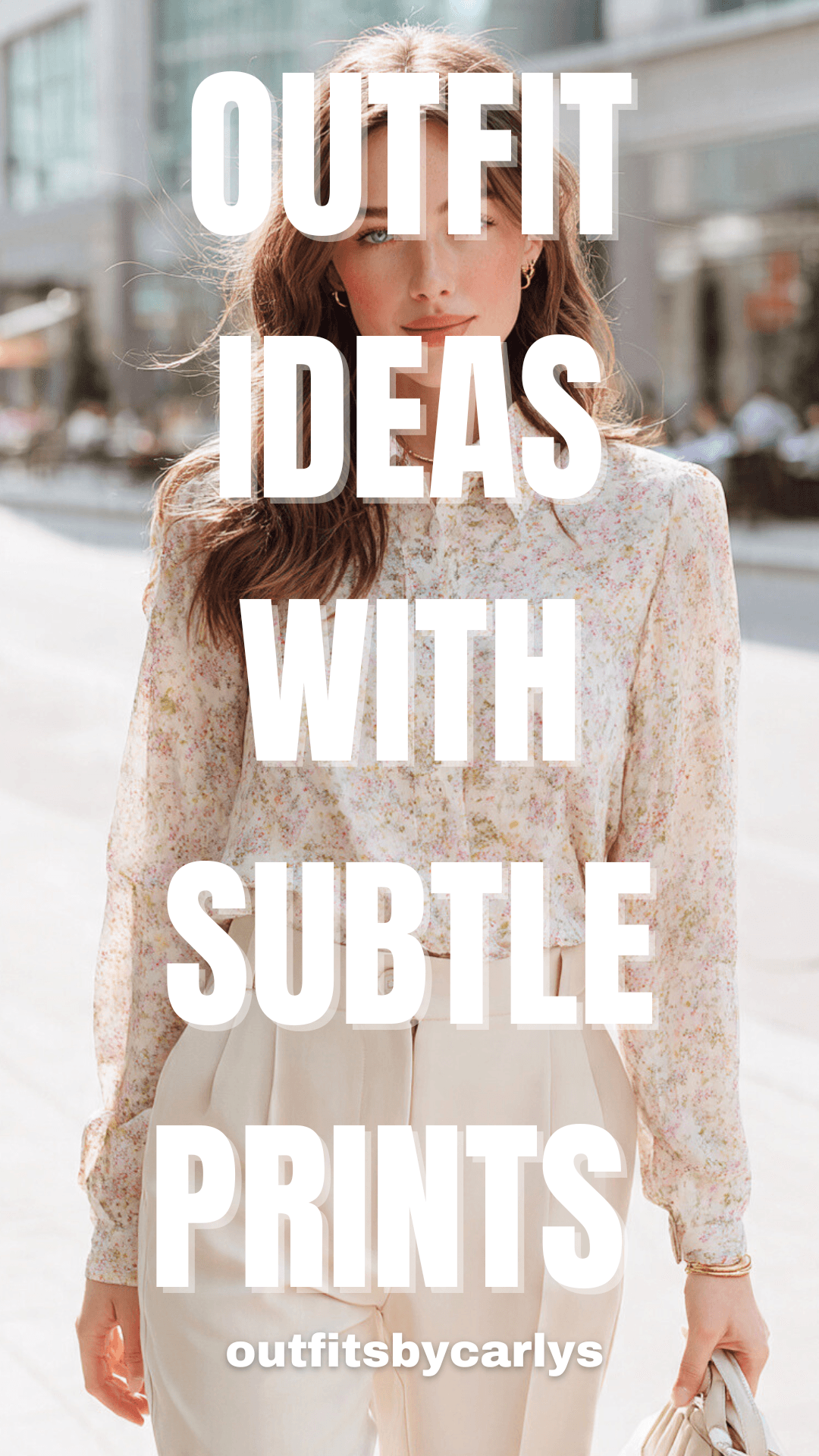 Outfit ideas with subtle prints