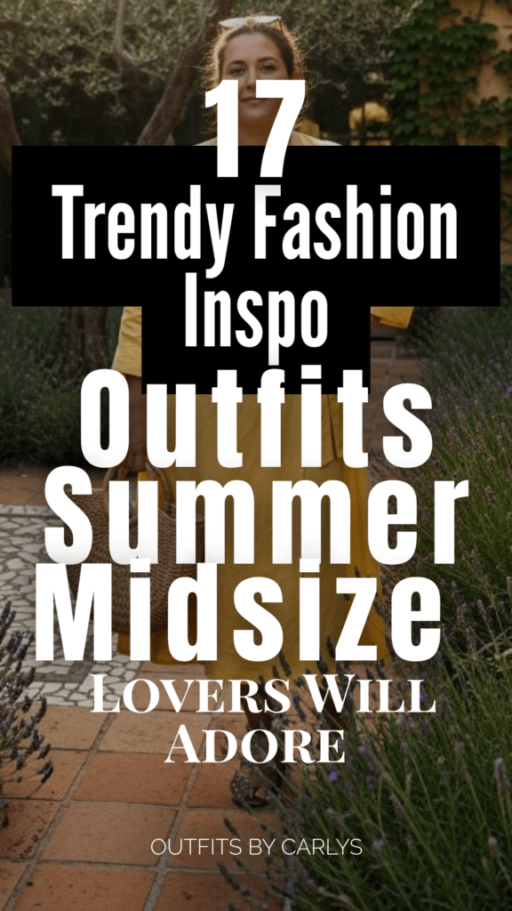 Inspo Outfits Summer Midsize