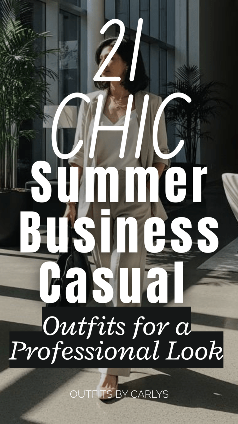 21 Chic Summer Business Casual Outfits for a Professional Look