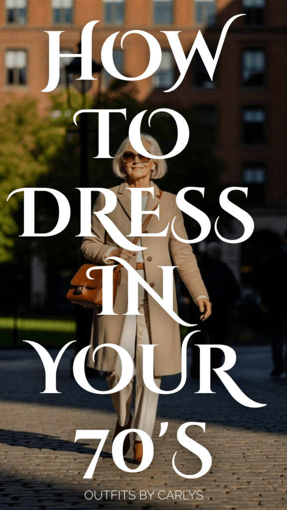How to Dress in Your 70's: Timeless Style Tips for a Radiant You