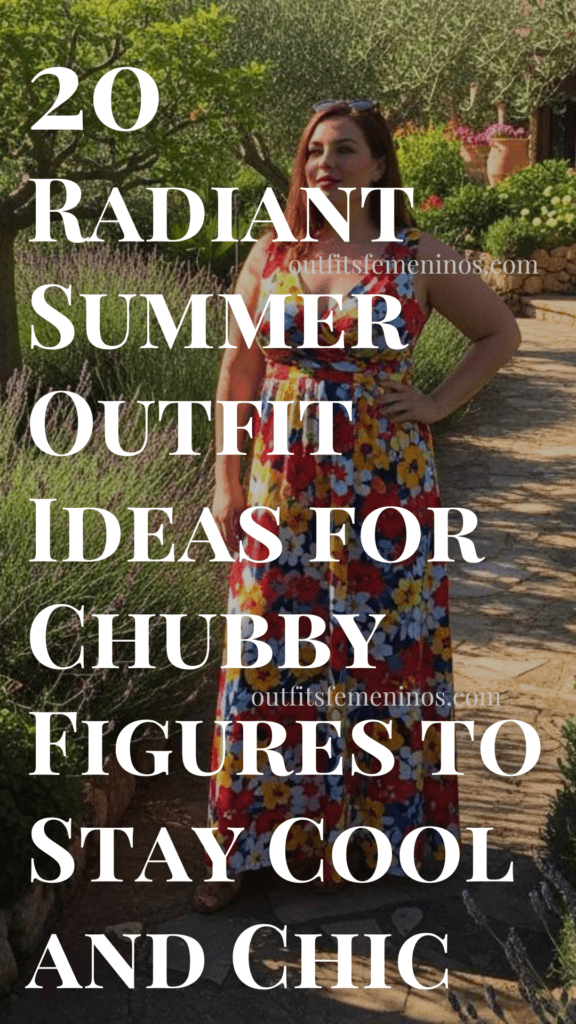 20 Radiant Summer Outfit Ideas for Chubby Figures to Stay Cool and Chic
