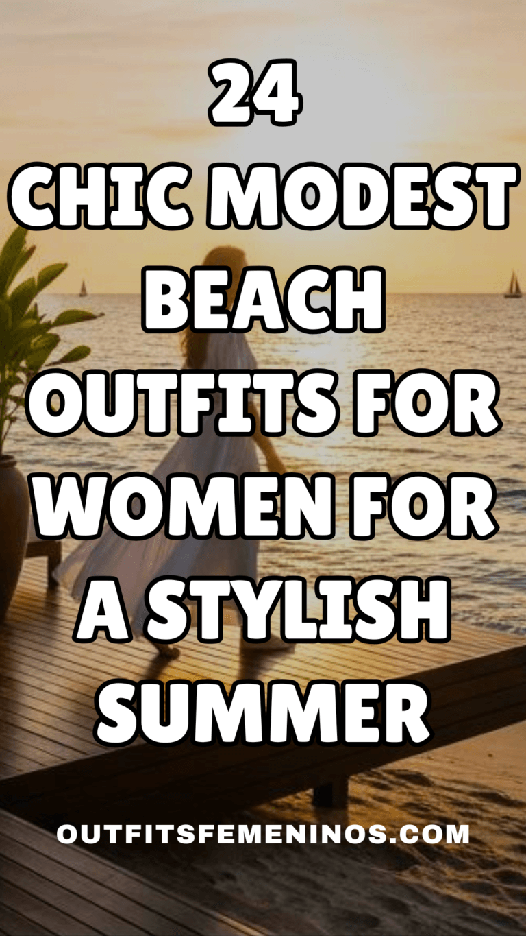 24 Chic Modest Beach Outfits For Women for a Stylish Summer