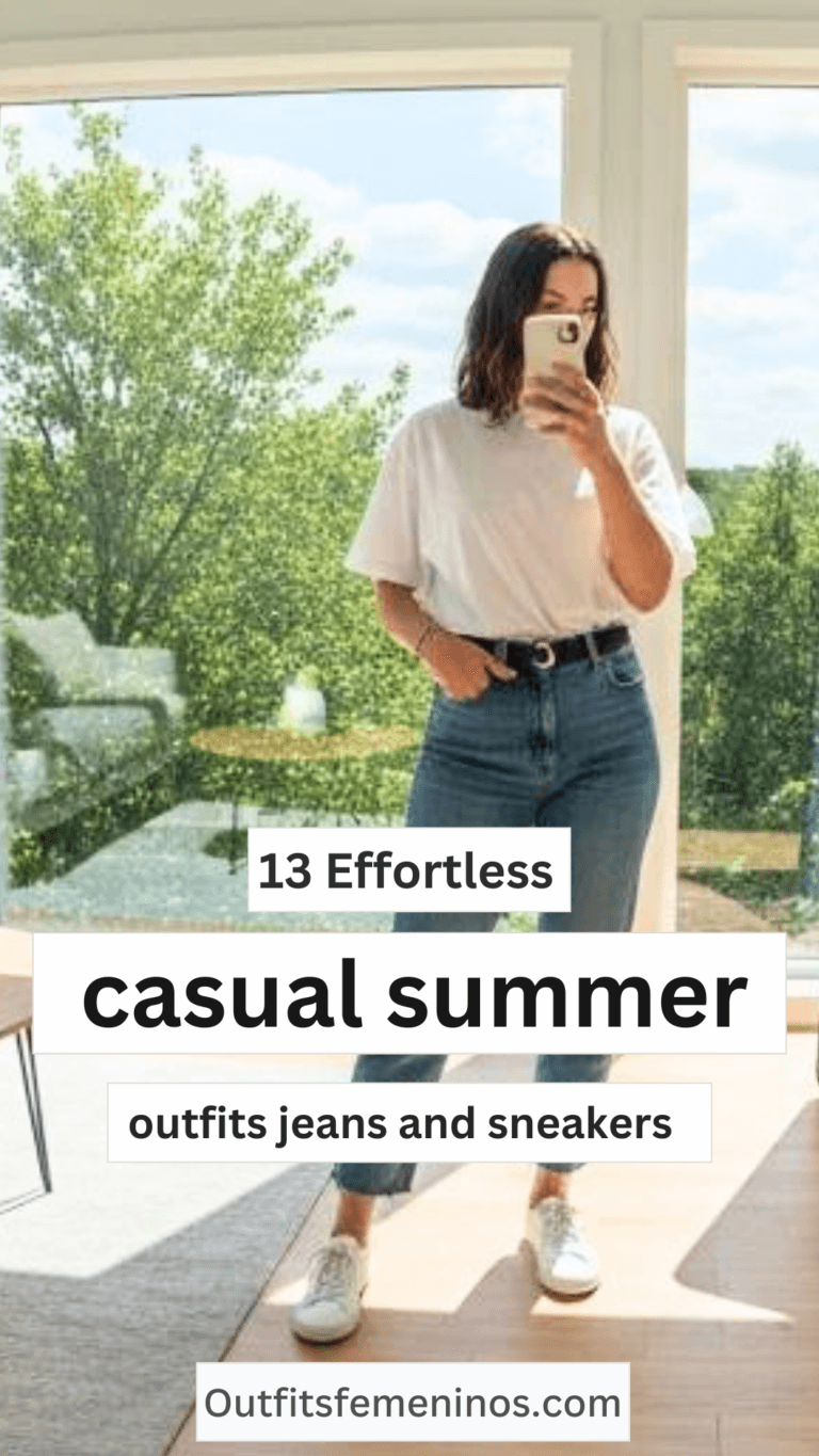 casual summer outfits jeans and sneakers