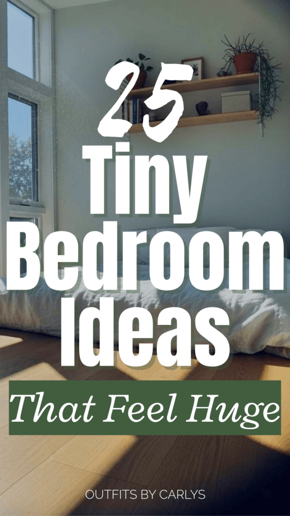 25 Creative Tiny Bedroom Ideas to Make Your Space Feel Massive