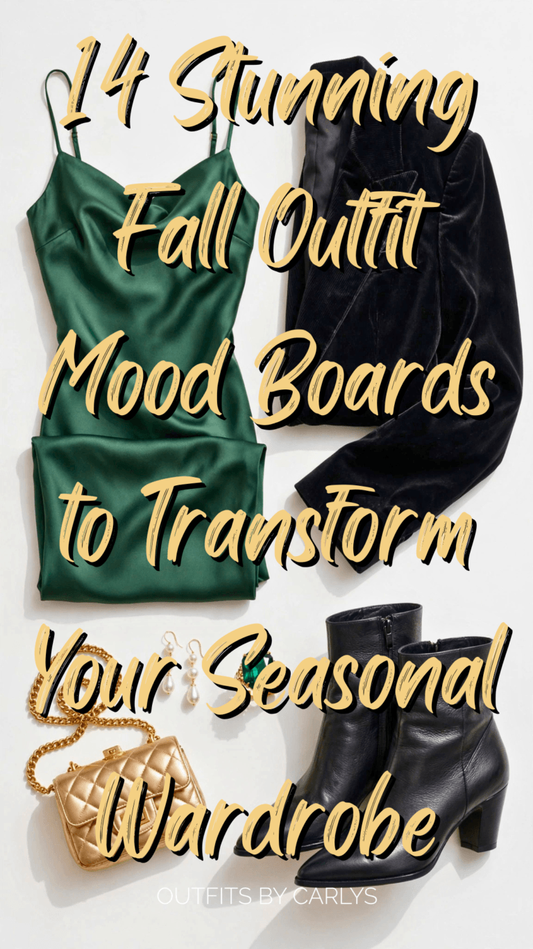 14 Stunning Fall Outfit Mood Boards to Transform Your Seasonal Wardrobe