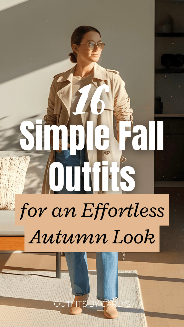 Simple Fall Outfits