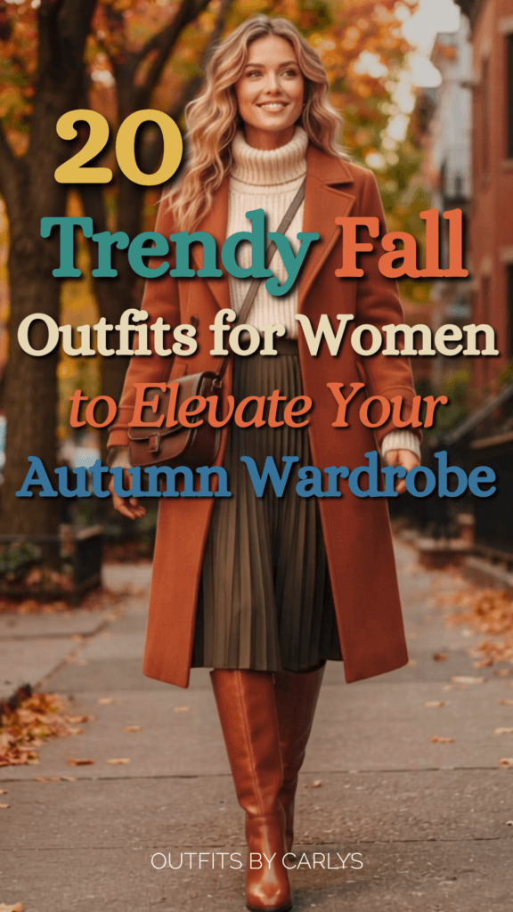 20 Trendy Fall Outfits for Women to Elevate Your Autumn Wardrobe