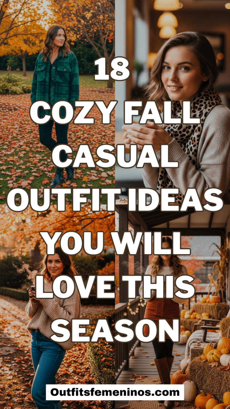 18 Cozy Fall Casual Outfit Ideas You Will Love This Season